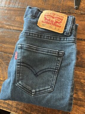 Levi's Kids Dark Blue Denim Jeans with Red Tab